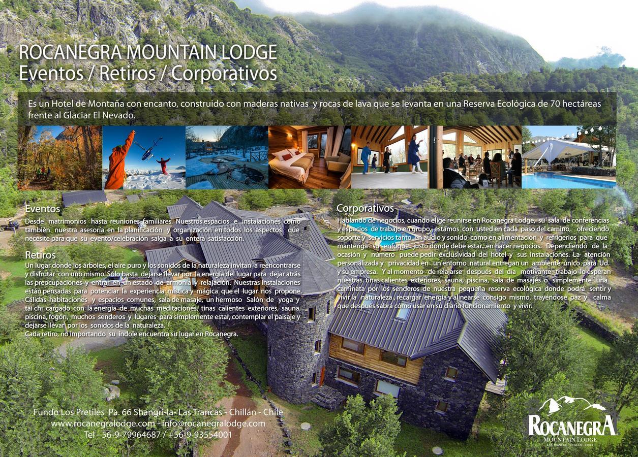 Rocanegra Mountain Lodge Las Trancas Dış mekan fotoğraf